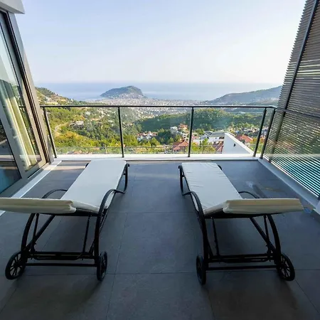 فيلة Luxury 5 Star With Stunning Views, White Wings 1002 ألانيا